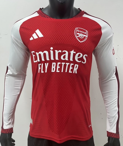 2627 Ars home long sleeve player version Soccer Jersey
